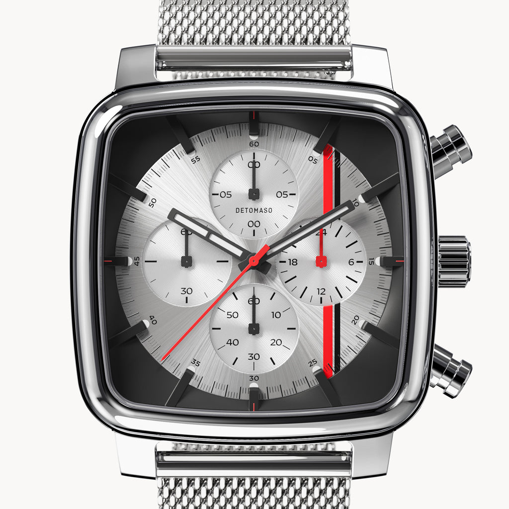 D20 Chrono Stradale – Silver Black