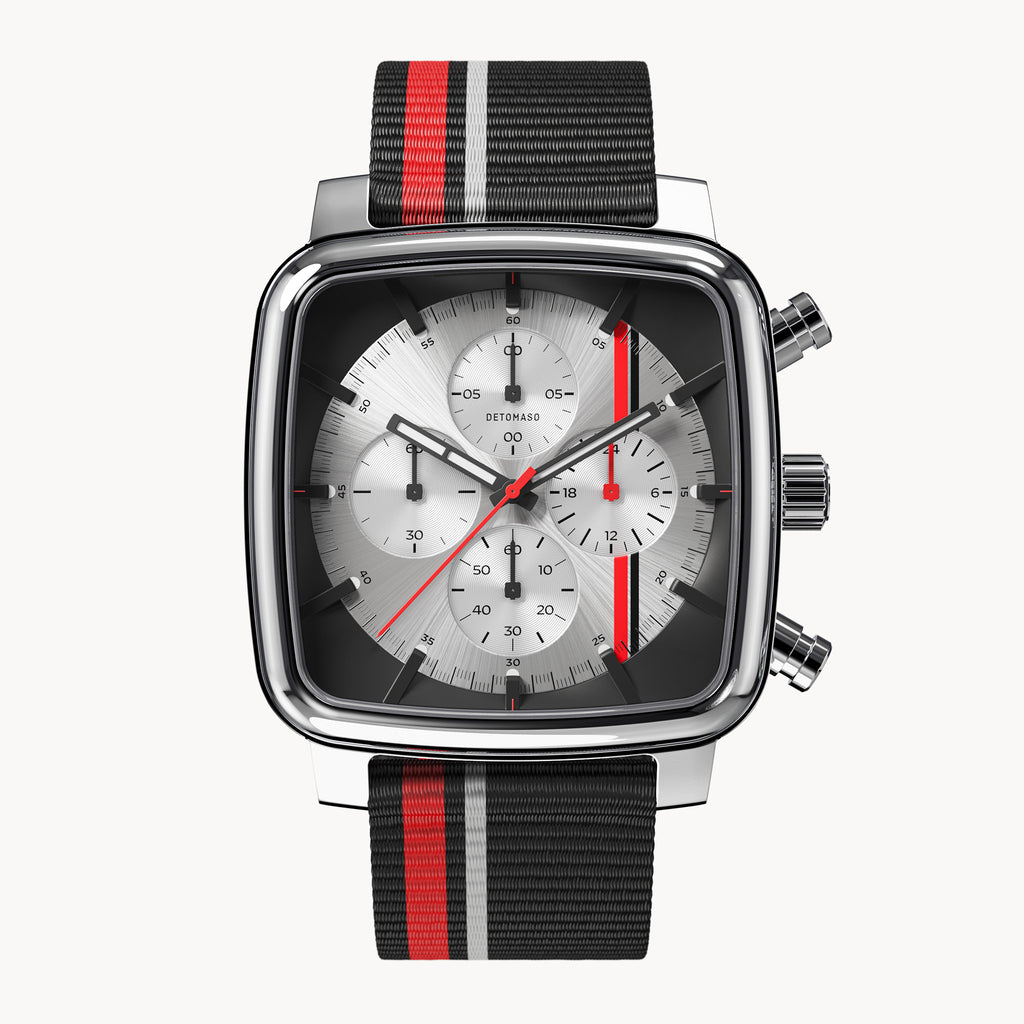 D20 Chrono Stradale – Silver Black