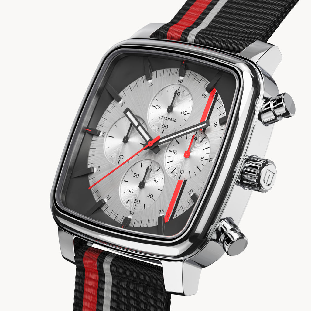 D20 Chrono Stradale – Silver Black