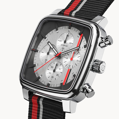 D20 Chrono Stradale – Silver Black