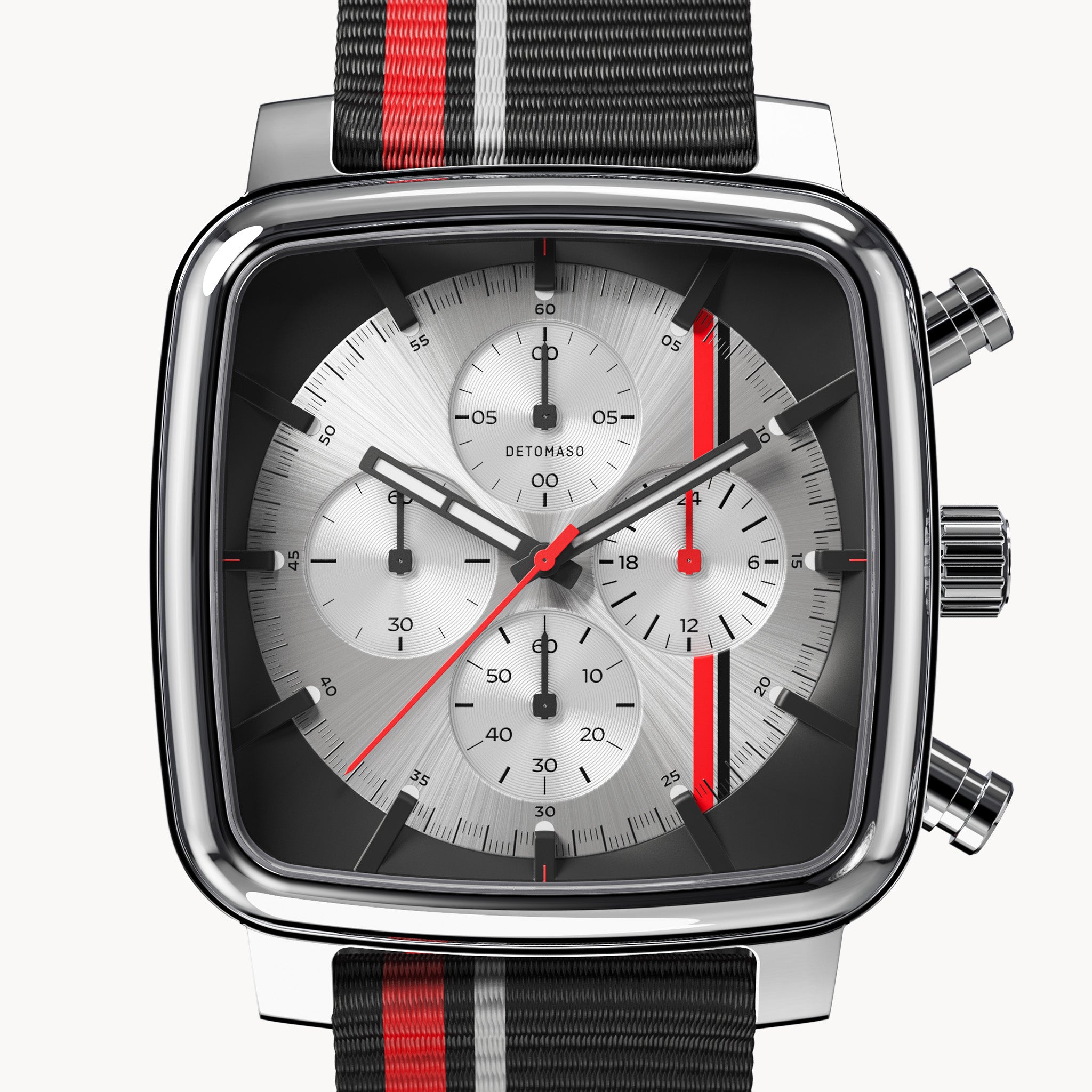 D20 Chrono Stradale – Silver Black