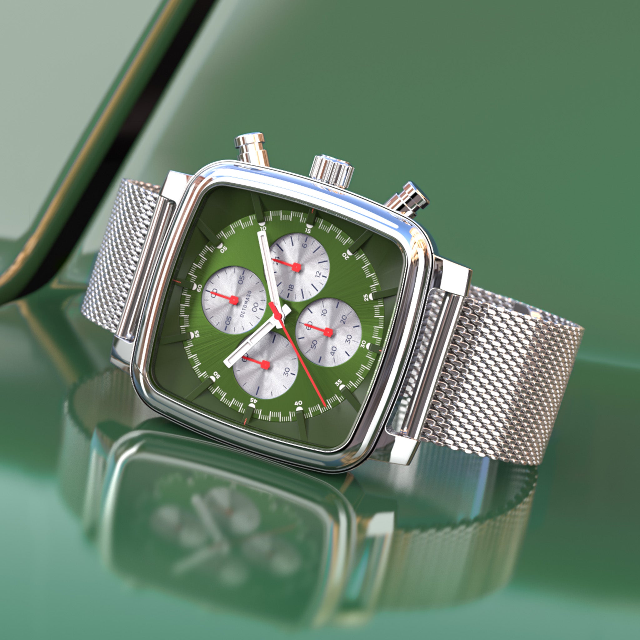 D20 Chrono Stradale – Silver Green