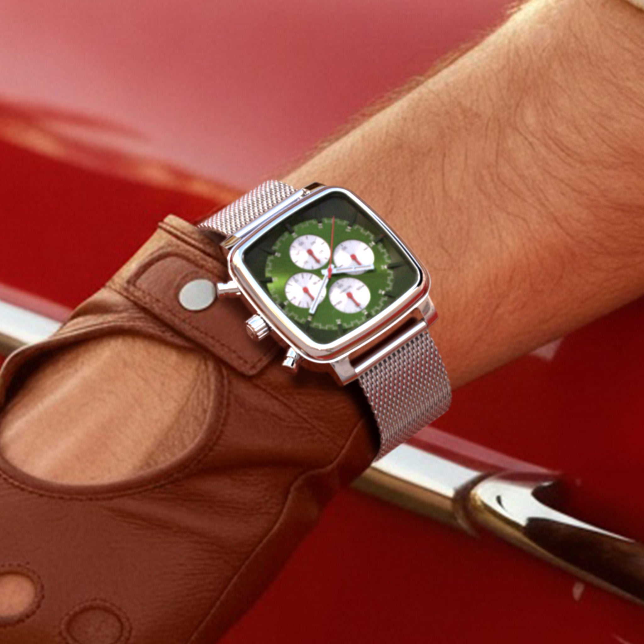 D20 Chrono Stradale – Silver Green