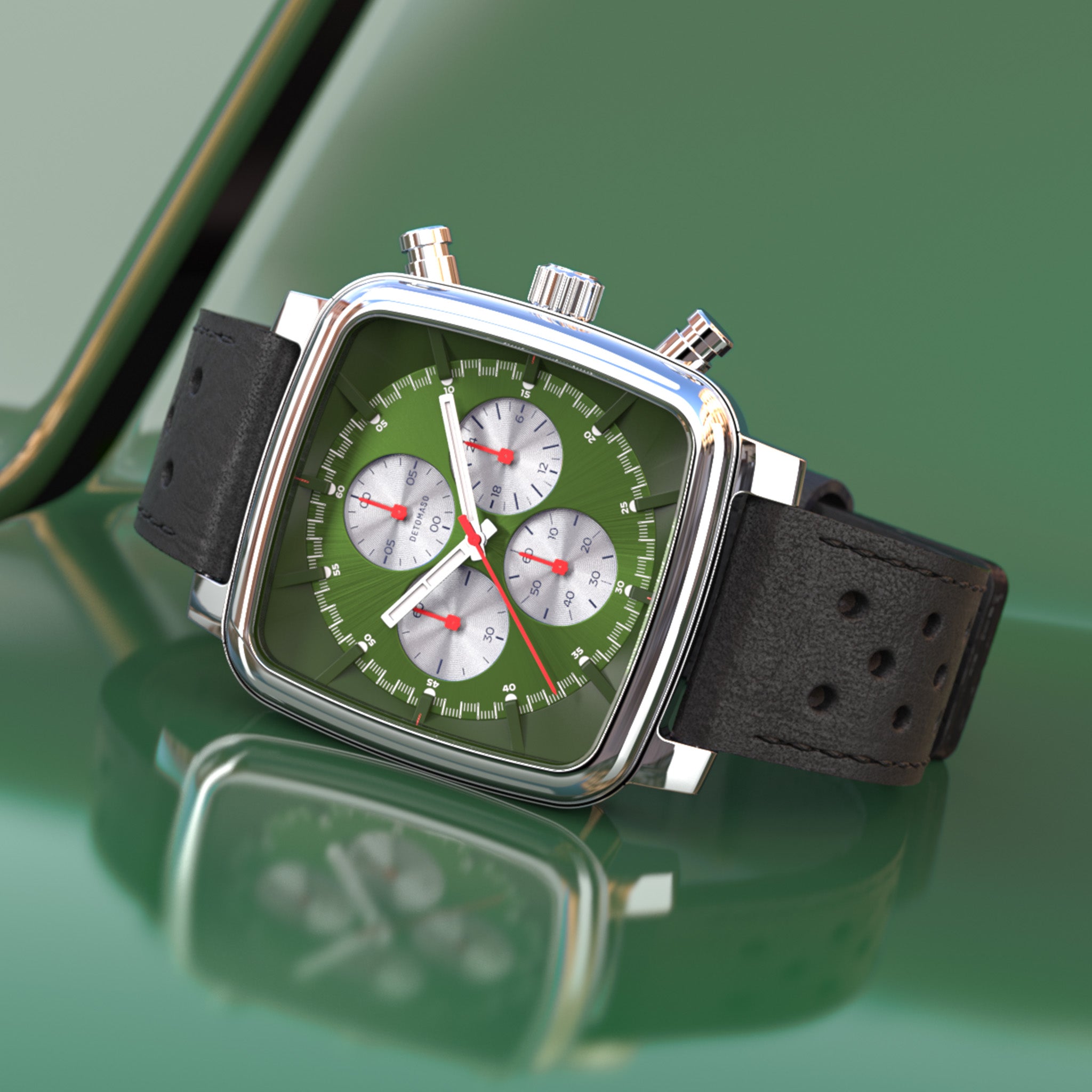 D20 Chrono Stradale – Silver Green