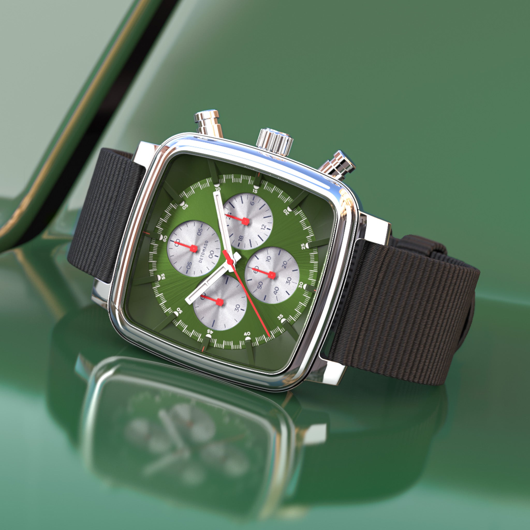 D20 Chrono Stradale – Silver Green