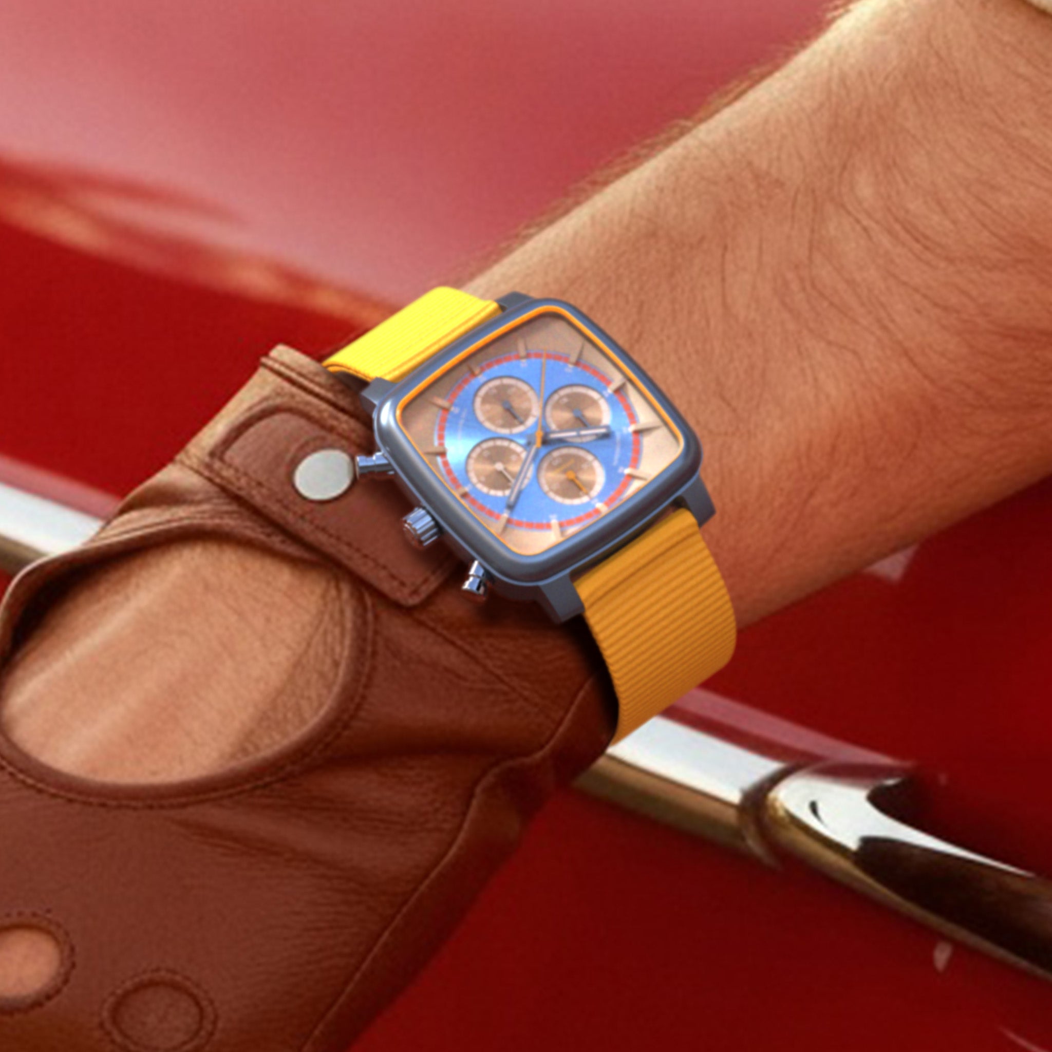 D20 Chrono Stradale – Blue Beige