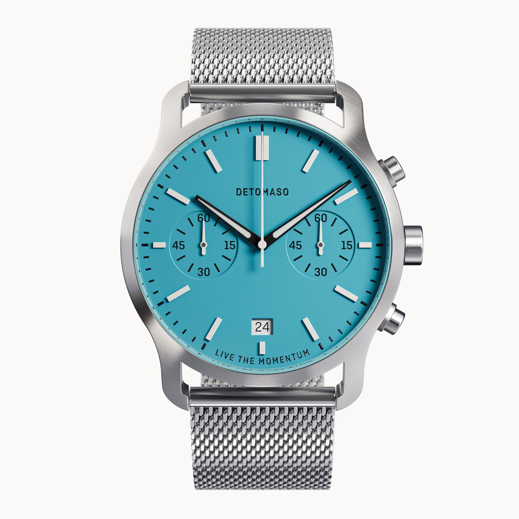 Blue Ice Sorpasso Chronograph Blue Garmin Connect Iq Fenix Pro